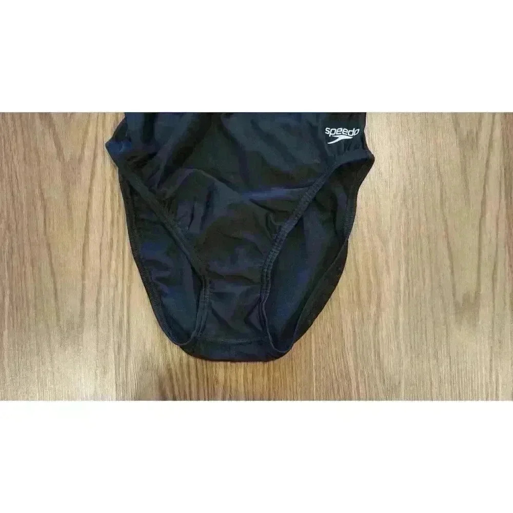 Speedo Black One-Piece Women's Swimsuit size 10 - Picture 5 of 16